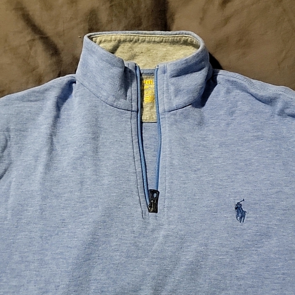 Men's Ralph Lauren zip up sweater